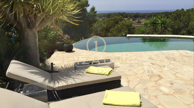Beautiful luxury villa with guest house and sea views for sale, Ibiza - Beautiful luxury villa with guest house and sea views for sale, Ibiza