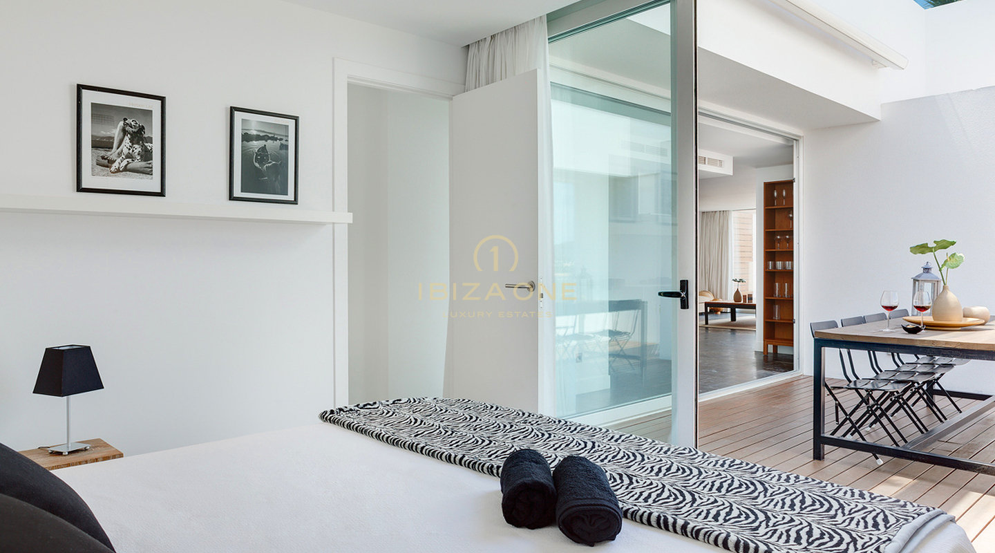 Luxe penthouse met privézwembad en uitzicht op Dalt Vila te koop, Ibiza - Luxe penthouse met privézwembad en uitzicht op Dalt Vila te huur, Ibiza