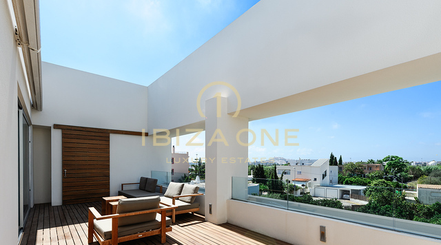 Ático de lujo con piscina privada y vistas a Dalt Vila en venta, Ibiza - Ático de lujo con piscina privada y vistas a Dalt Vila en alquiler, Ibiza