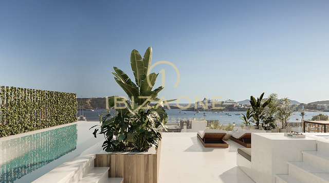16 new luxury apartments with sea views overlooking Dalt Vila on Talamanca beach for sale, Ibiza - 16 new luxury apartments with sea views overlooking Dalt Vila on Talamanca beach for rent, Ibiza