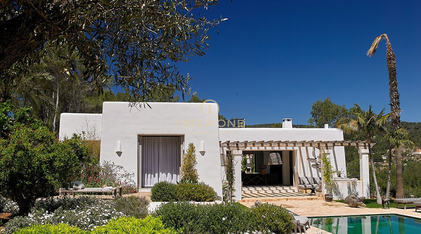 Nieuw gebouwde luxe finca in Blakstad met uitzicht op het landschap te koop, Ibiza - Nieuw gebouwde luxe finca in Blakstad met uitzicht op het landschap te huur, Ibiza