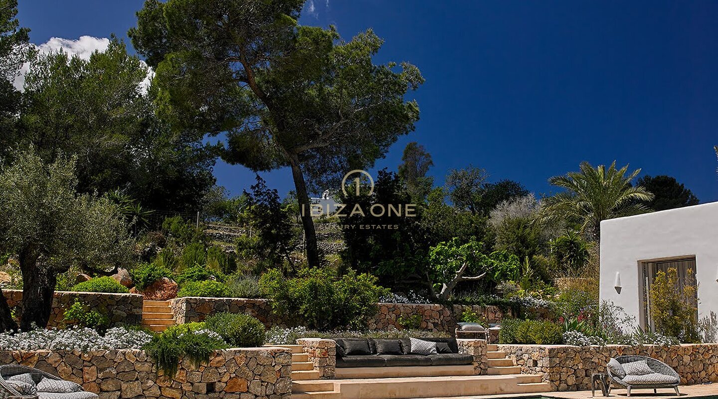 Nieuw gebouwde luxe finca in Blakstad met uitzicht op het landschap te koop, Ibiza - Nieuw gebouwde luxe finca in Blakstad met uitzicht op het landschap te huur, Ibiza