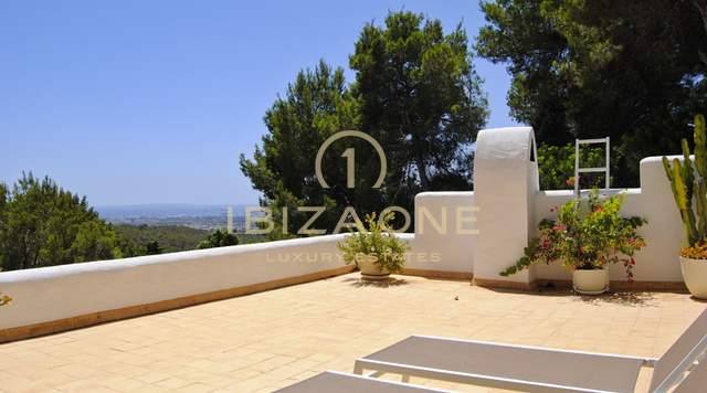 Wunderschönes Luxusanwesen in Can Furnet mit herrlichem Blick auf das Meer und Dalt Vila zu verkaufen, Ibiza - Wunderschönes Luxusanwesen in Can Furnet mit herrlichem Blick auf das Meer und Dalt Vila zu vermieten, Ibiza