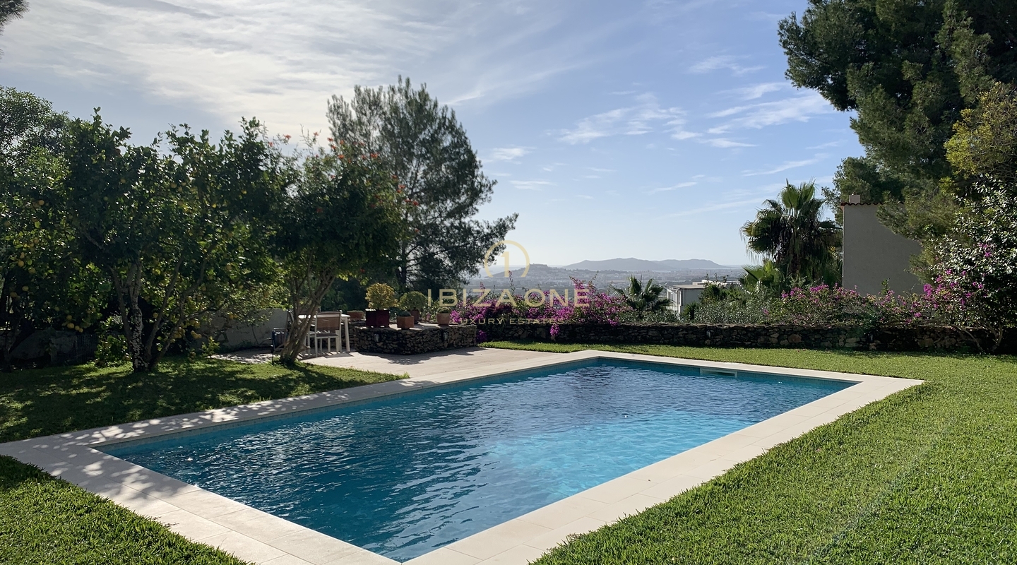 Prachtig luxe pand in Can Furnet met prachtig uitzicht op zee en Dalt Vila te koop, Ibiza - Prachtig luxe pand in Can Furnet met prachtig uitzicht op zee en Dalt Vila te huur, Ibiza