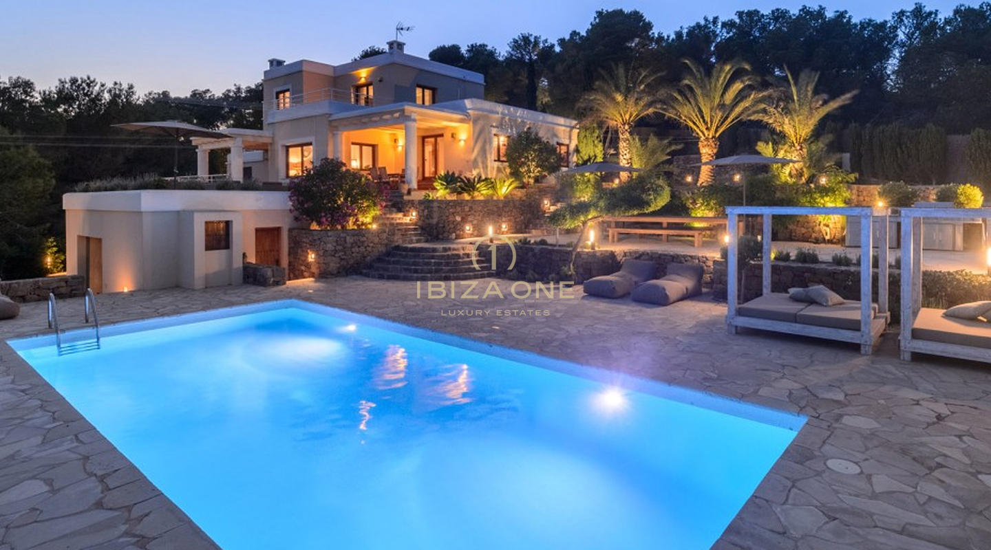 Splendida villa di lusso con vista mare in vendita, Ibiza - Splendida villa di lusso con vista mare in affitto, Ibiza