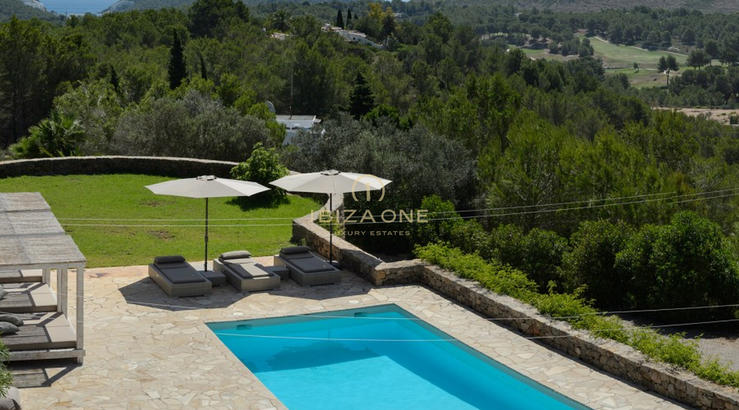Prachtige luxe villa met zeezicht te koop, Ibiza - Prachtige luxe villa met zeezicht te huur, Ibiza