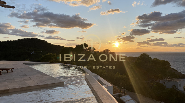 Newly luxury built Blakstad style villa with close sea view for sale, Ibiza - Newly luxury built Blakstad style villa with close sea view for rent, Ibiza