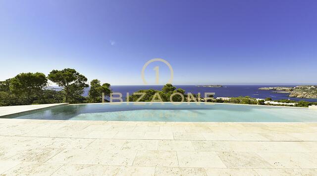Newly luxury built Blakstad style villa with close sea view for sale, Ibiza - Newly luxury built Blakstad style villa with close sea view for rent, Ibiza