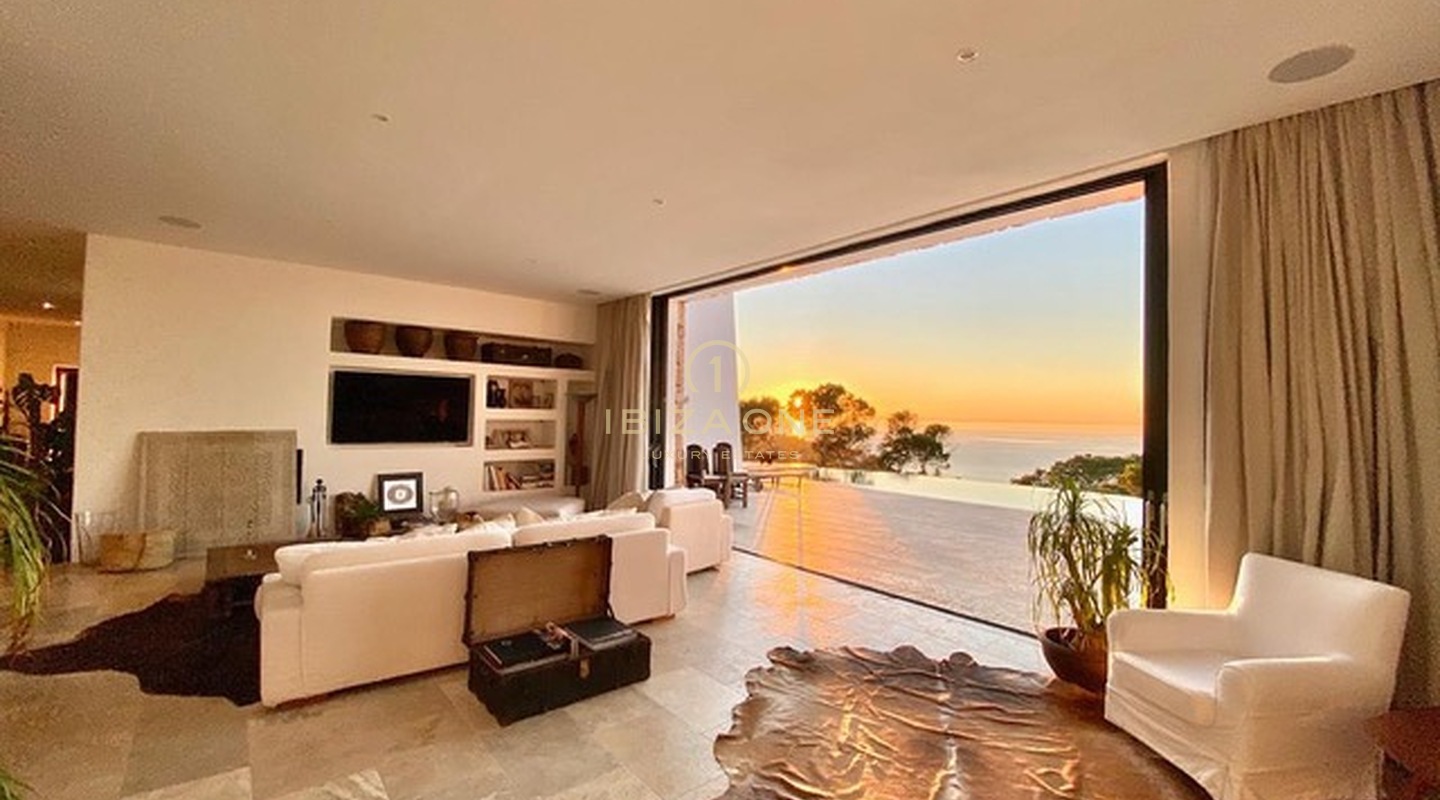 Newly luxury built Blakstad style villa with close sea view for sale, Ibiza - Newly luxury built Blakstad style villa with close sea view for rent, Ibiza