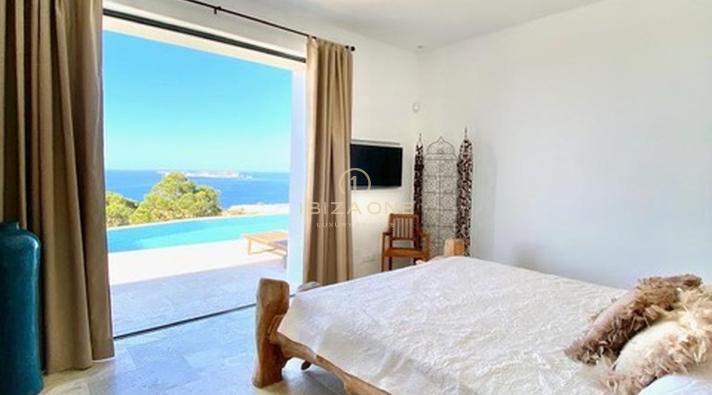 Villa de lujo de nueva construcción estilo Blakstad con vistas cercanas al mar en venta, Ibiza - Villa de lujo de nueva construcción estilo Blakstad con vistas cercanas al mar en alquiler, Ibiza
