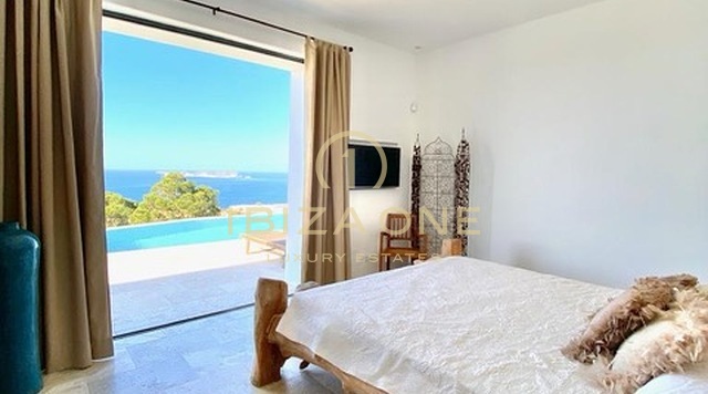 Villa de luxe de style Blakstad récemment construite avec vue imprenable sur la mer à vendre, Ibiza - Villa de luxe de style Blakstad récemment construite avec vue imprenable sur la mer à louer, Ibiza
