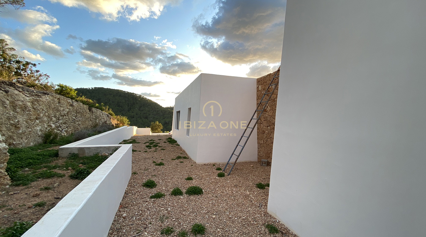 Newly luxury built Blakstad style villa with close sea view for sale, Ibiza - Newly luxury built Blakstad style villa with close sea view for rent, Ibiza
