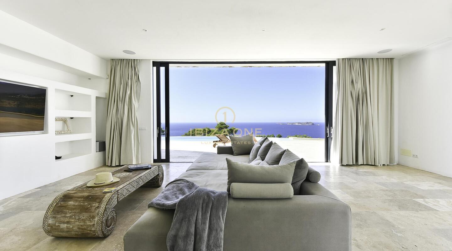 Villa de lujo de nueva construcción estilo Blakstad con vistas cercanas al mar en venta, Ibiza - Villa de lujo de nueva construcción estilo Blakstad con vistas cercanas al mar en alquiler, Ibiza