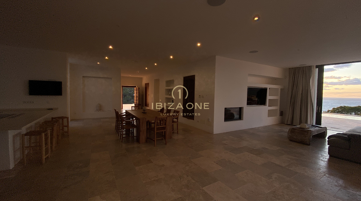 Villa de luxe de style Blakstad récemment construite avec vue imprenable sur la mer à vendre, Ibiza - Villa de luxe de style Blakstad récemment construite avec vue imprenable sur la mer à louer, Ibiza