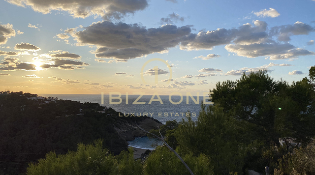 Villa de lujo de nueva construcción estilo Blakstad con vistas cercanas al mar en venta, Ibiza - Villa de lujo de nueva construcción estilo Blakstad con vistas cercanas al mar en alquiler, Ibiza