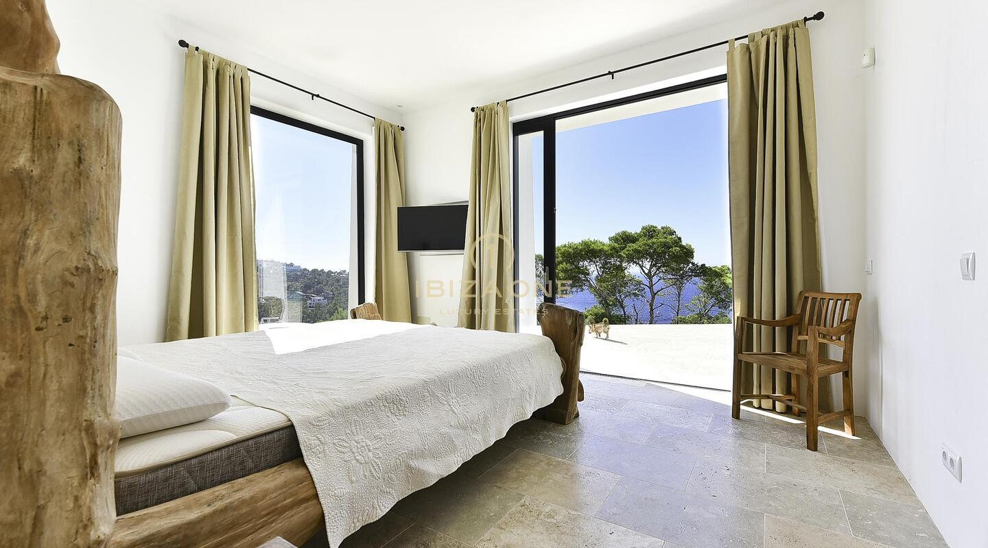 Newly luxury built Blakstad style villa with close sea view for sale, Ibiza - Newly luxury built Blakstad style villa with close sea view for rent, Ibiza