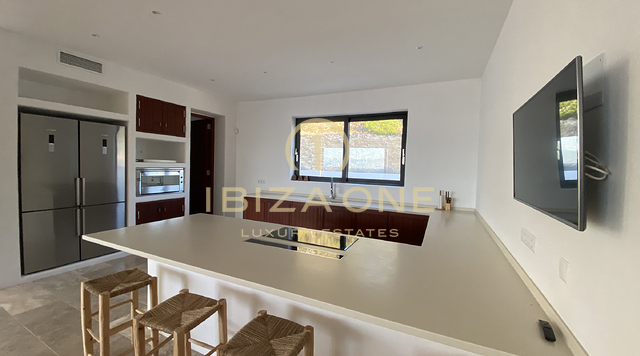 Newly luxury built Blakstad style villa with close sea view for sale, Ibiza - Newly luxury built Blakstad style villa with close sea view for rent, Ibiza