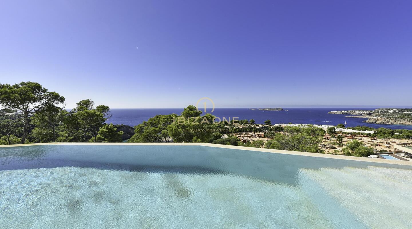 Newly luxury built Blakstad style villa with close sea view for sale, Ibiza - Newly luxury built Blakstad style villa with close sea view for rent, Ibiza