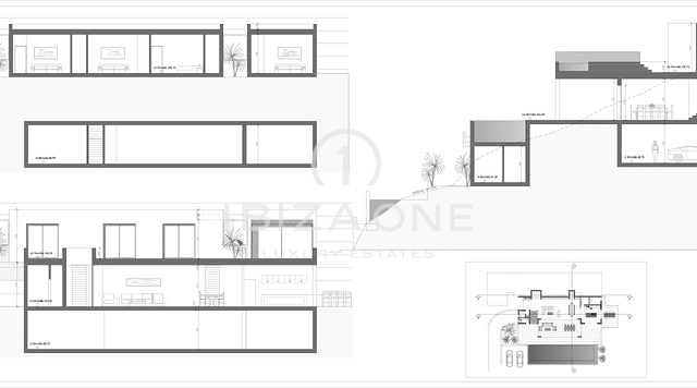 Great luxury sea view plot in Roca Llisa for sale, Ibiza - Great luxury sea view plot in Roca Llisa for rent, Ibiza