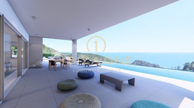 Superbe terrain de luxe avec vue sur la mer à vendre à Roca Llisa, Ibiza - Superbe terrain de luxe avec vue sur la mer à louer à Roca Llisa, Ibiza