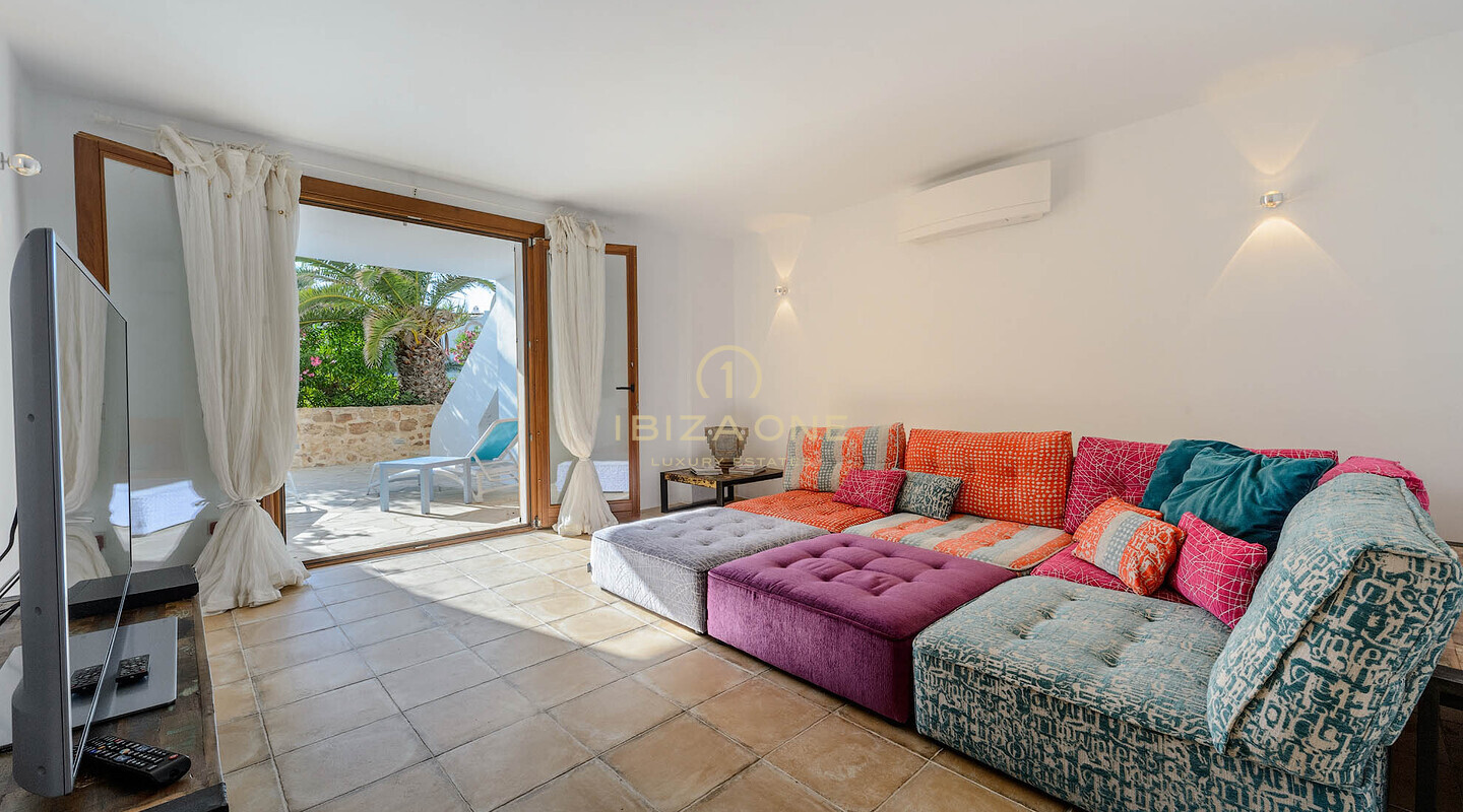Bonita casa adosada de lujo con vistas al mar y cerca de la playa en venta, Ibiza - Bonita casa adosada de lujo con vistas al mar y cerca de la playa en alquiler, Ibiza