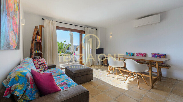 Bonita casa adosada de lujo con vistas al mar y cerca de la playa en venta, Ibiza - Bonita casa adosada de lujo con vistas al mar y cerca de la playa en alquiler, Ibiza