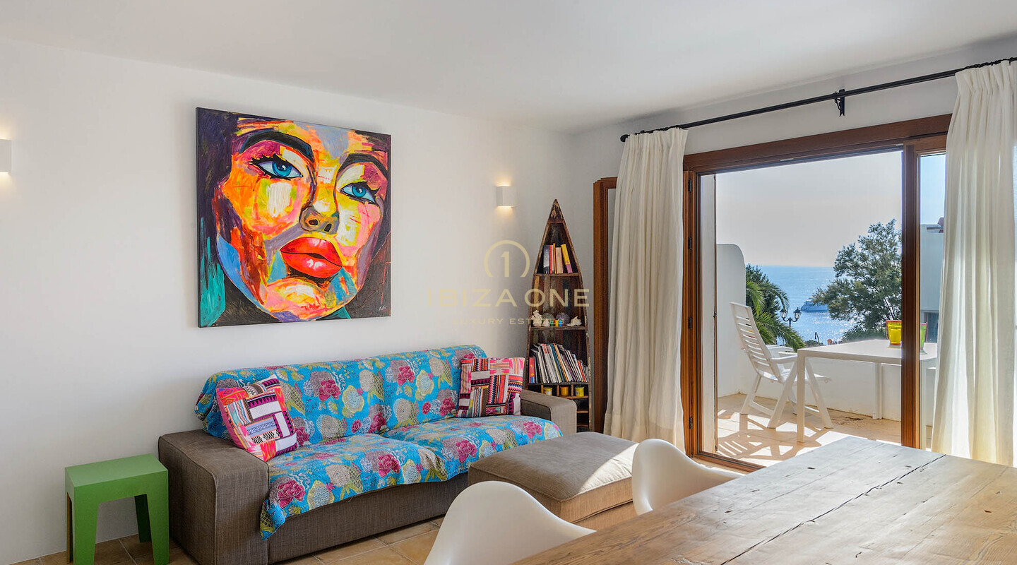 Bella casa a schiera di lusso con vista mare e vicino alla spiaggia in vendita, Ibiza - Bella casa a schiera di lusso con vista mare e vicino alla spiaggia in affitto, Ibiza