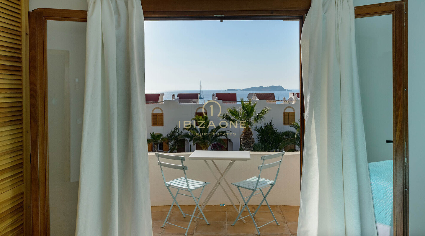 Schönes Luxus-Stadthaus mit Meerblick und in Strandnähe zu verkaufen, Ibiza - Schönes Luxus-Stadthaus mit Meerblick und in Strandnähe zu vermieten, Ibiza