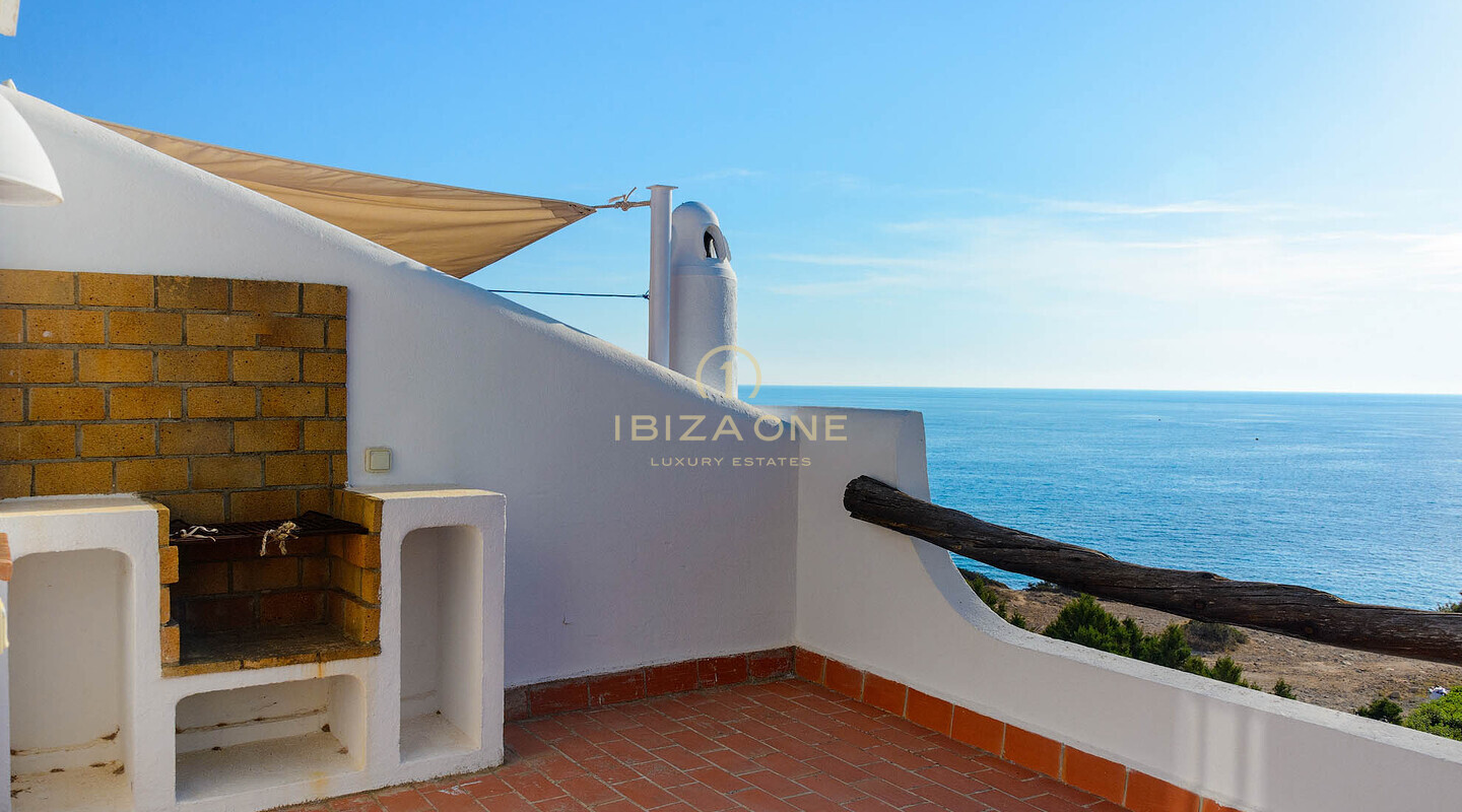 Bella casa a schiera di lusso con vista mare e vicino alla spiaggia in vendita, Ibiza - Bella casa a schiera di lusso con vista mare e vicino alla spiaggia in affitto, Ibiza