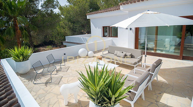 Mediterrane Luxusvilla mit Meerblick in Can Furnet zu verkaufen, Ibiza - Mediterrane Luxusvilla mit Meerblick in Can Furnet zu vermieten, Ibiza