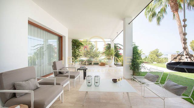 Luxe mediterrane villa met zeezicht in Can Furnet te koop, Ibiza - Luxe mediterrane villa met zeezicht in Can Furnet te huur, Ibiza