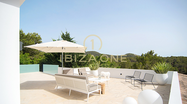 Luxe mediterrane villa met zeezicht in Can Furnet te koop, Ibiza - Luxe mediterrane villa met zeezicht in Can Furnet te huur, Ibiza