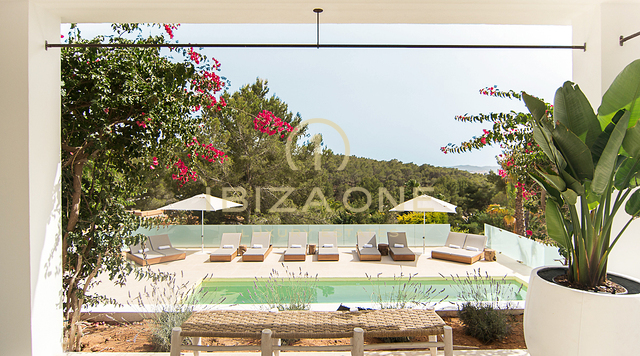 Mediterrane Luxusvilla mit Meerblick in Can Furnet zu verkaufen, Ibiza - Mediterrane Luxusvilla mit Meerblick in Can Furnet zu vermieten, Ibiza