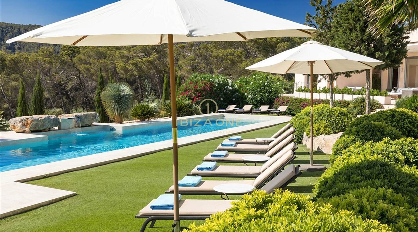Villa de luxe nouvellement construite avec de belles vues sur la mer à vendre, Ibiza - Villa de luxe nouvellement construite avec de belles vues sur la mer à louer, Ibiza
