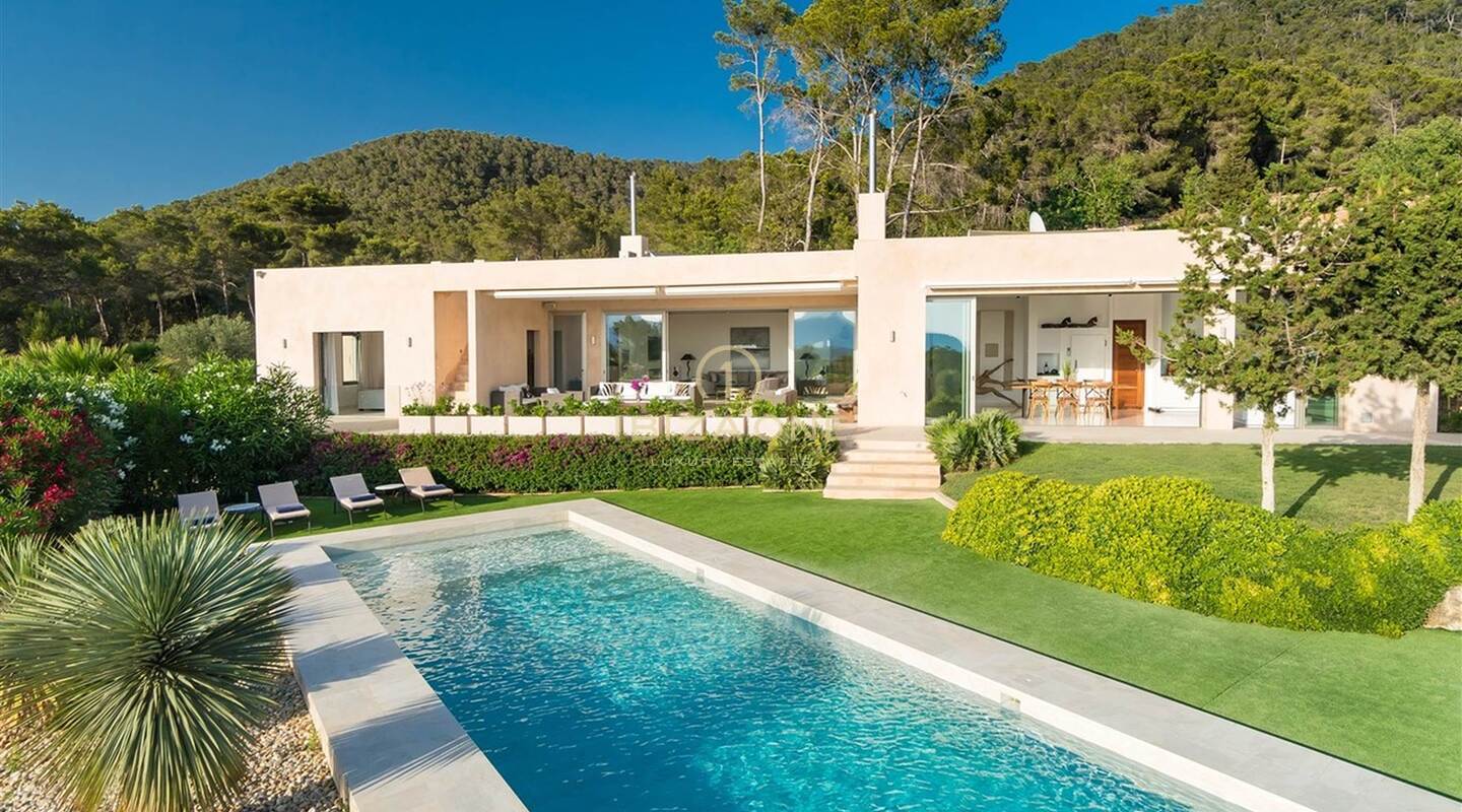 Villa di lusso di nuova costruzione con splendida vista mare in vendita, Ibiza - Villa di lusso di nuova costruzione con splendida vista mare in affitto, Ibiza