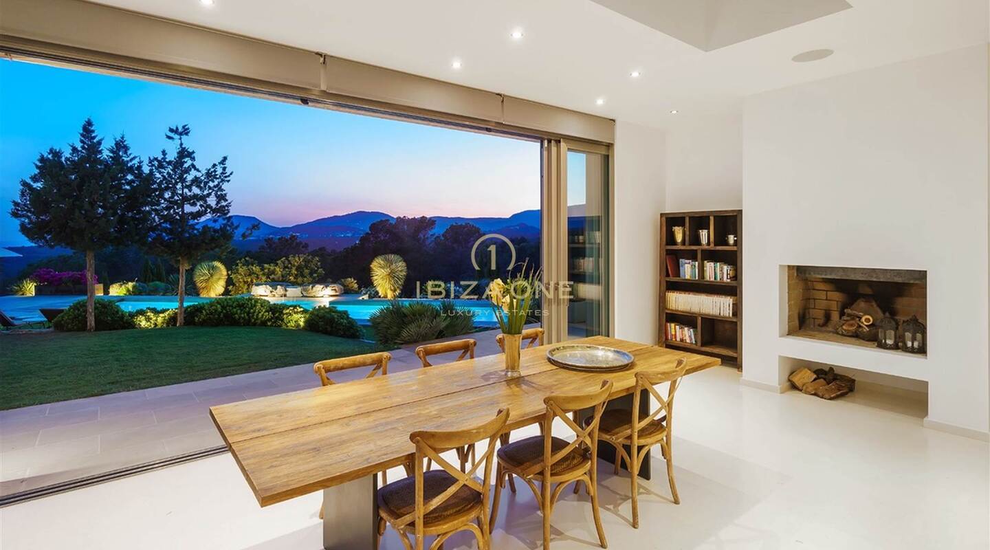 Villa de lujo de nueva construcción con hermosas vistas al mar en venta, Ibiza - Villa de lujo de nueva construcción con hermosas vistas al mar en alquiler, Ibiza