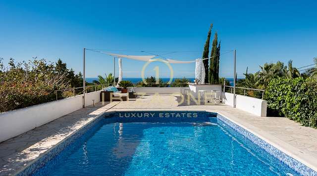 Proprietà di lusso con vista mare, licenza turistica e bel giardino in vendita, Ibiza - Proprietà di lusso con vista mare, licenza turistica e bel giardino in affitto, Ibiza