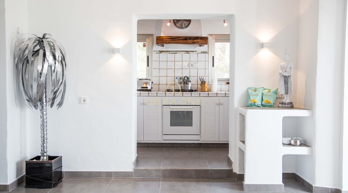 Luxury vacation villa with views of Es Vedra, the sea and with rental license for sale, Ibiza - Luxury vacation villa with views of Es Vedra, the sea and with rental license for rent, Ibiza