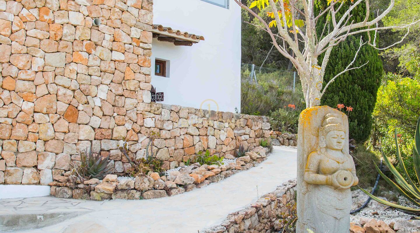 Luxury vacation villa with views of Es Vedra, the sea and with rental license for sale, Ibiza - Luxury vacation villa with views of Es Vedra, the sea and with rental license for rent, Ibiza