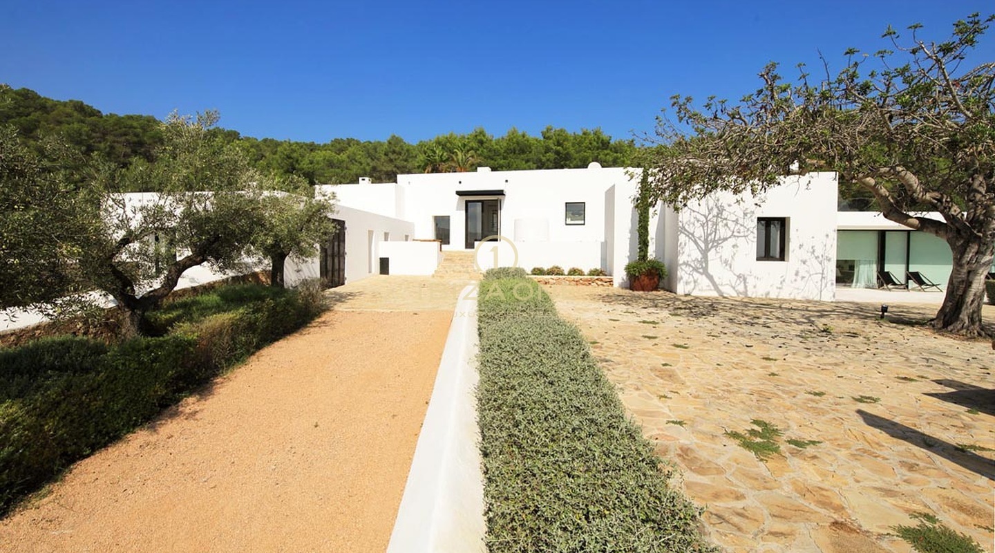 Ruime luxe woning met zeezicht, 350 olijfbomen, gastenappartement te koop, Ibiza - Ruime luxe woning met zeezicht, 350 olijfbomen, gastenappartement te huur, Ibiza