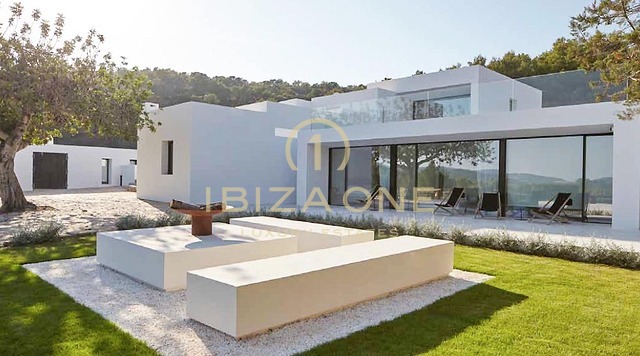 Ruime luxe woning met zeezicht, 350 olijfbomen, gastenappartement te koop, Ibiza - Ruime luxe woning met zeezicht, 350 olijfbomen, gastenappartement te huur, Ibiza