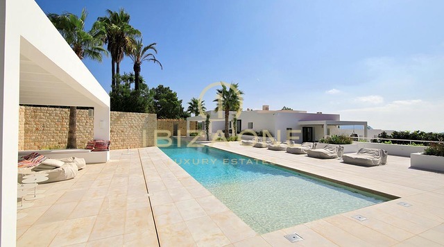 Großzügiges Luxusanwesen mit Meerblick, 350 Olivenbäumen, Gästeapartment zu verkaufen, Ibiza - Großzügiges Luxusanwesen mit Meerblick, 350 Olivenbäumen, Gästeapartment zu vermieten, Ibiza