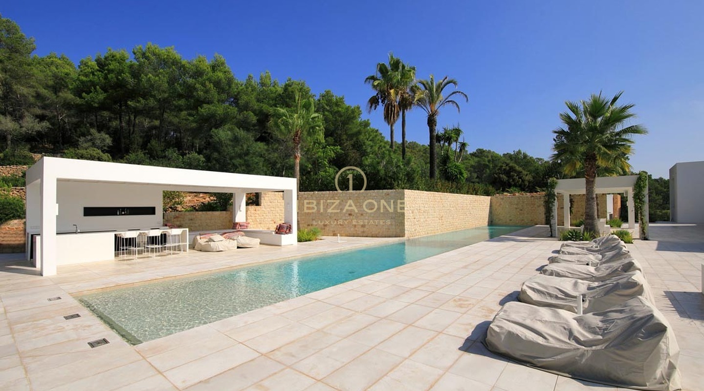 Spacieuse propriété de luxe avec vue sur la mer, 350 oliviers, appartement d'invités à vendre, Ibiza - Spacieuse propriété de luxe avec vue sur la mer, 350 oliviers, appartement d'invités à louer, Ibiza