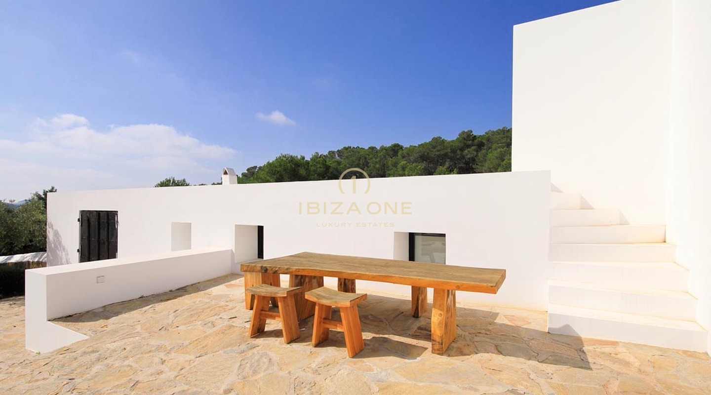 Ruime luxe woning met zeezicht, 350 olijfbomen, gastenappartement te koop, Ibiza - Ruime luxe woning met zeezicht, 350 olijfbomen, gastenappartement te huur, Ibiza