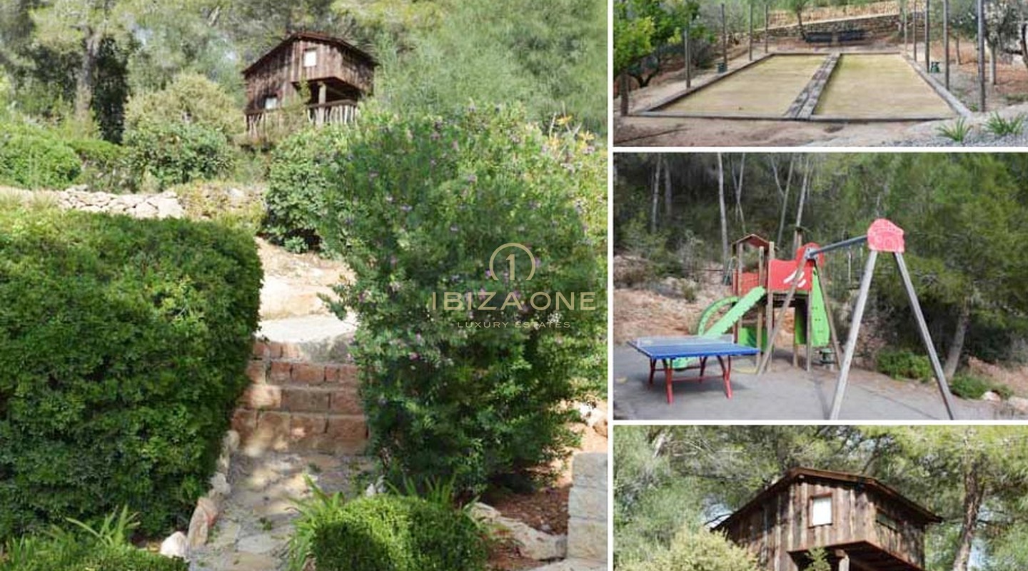 Ruime luxe woning met zeezicht, 350 olijfbomen, gastenappartement te koop, Ibiza - Ruime luxe woning met zeezicht, 350 olijfbomen, gastenappartement te huur, Ibiza