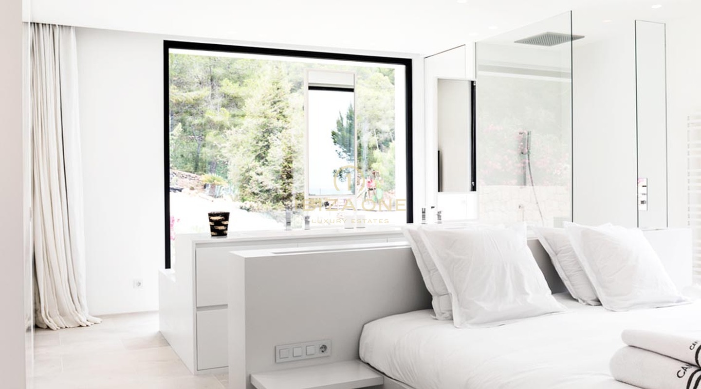 Ruime luxe woning met zeezicht, 350 olijfbomen, gastenappartement te koop, Ibiza - Ruime luxe woning met zeezicht, 350 olijfbomen, gastenappartement te huur, Ibiza