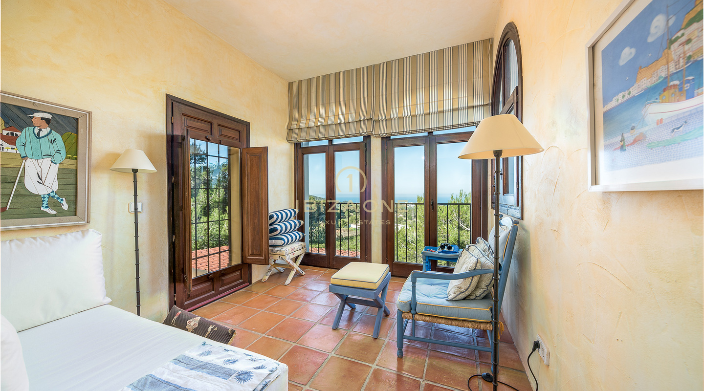 Prachtige luxe villa in landelijke stijl met gastenverblijf en zeezicht te koop, Ibiza - Prachtige luxe villa in landelijke stijl met gastenverblijf en zeezicht te huur, Ibiza