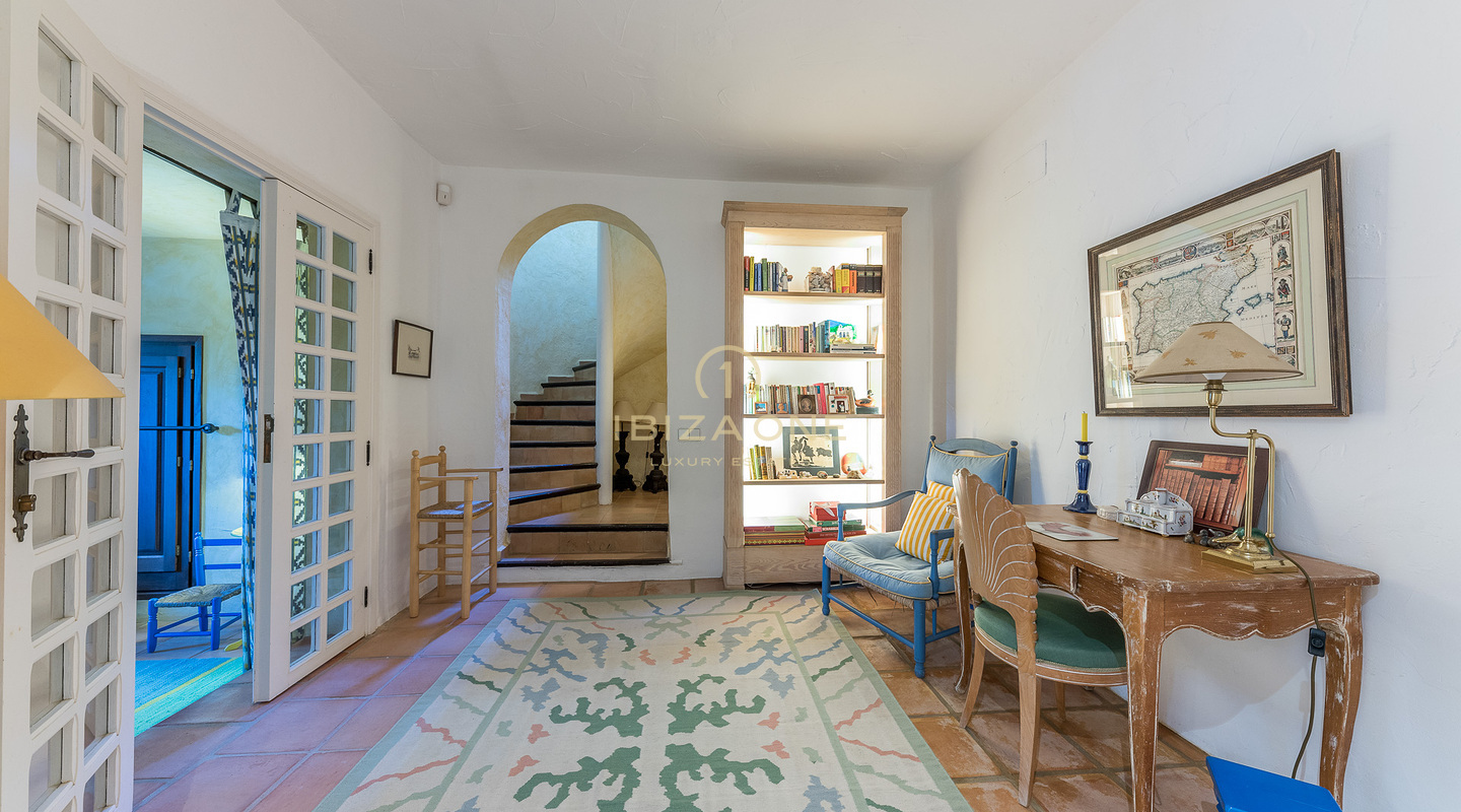 Prachtige luxe villa in landelijke stijl met gastenverblijf en zeezicht te koop, Ibiza - Prachtige luxe villa in landelijke stijl met gastenverblijf en zeezicht te huur, Ibiza
