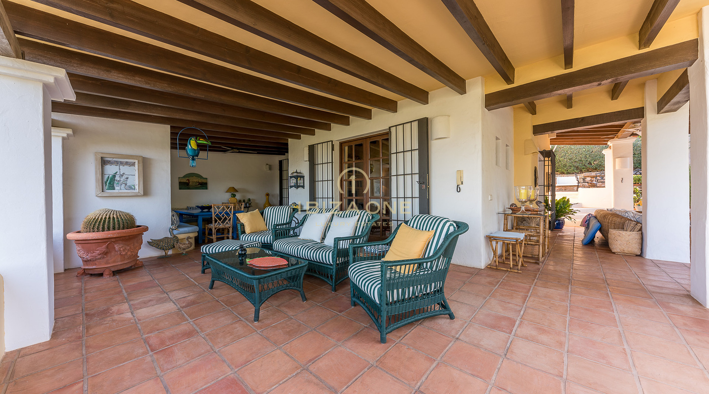 Prachtige luxe villa in landelijke stijl met gastenverblijf en zeezicht te koop, Ibiza - Prachtige luxe villa in landelijke stijl met gastenverblijf en zeezicht te huur, Ibiza