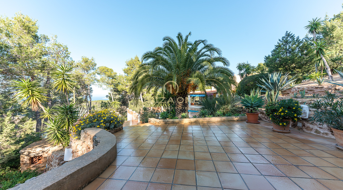 Belle villa de luxe de style campagnard avec maison d'hôtes et vue sur la mer à vendre, Ibiza - Belle villa de luxe de style campagnard avec maison d'hôtes et vue sur la mer à louer, Ibiza